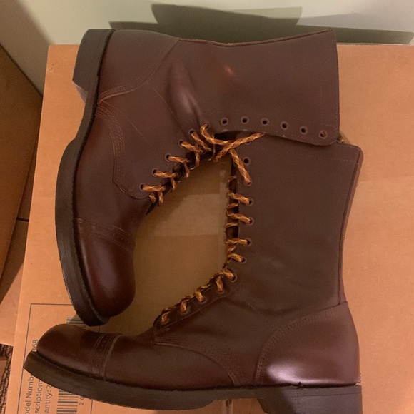 Corcoran brown leather boots. Size 12 D. Made in USA - Picture 8 of 10